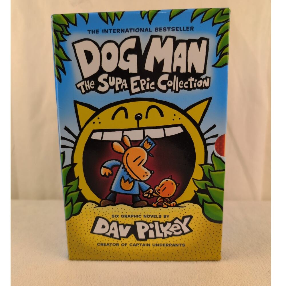 Dog Man The Supa Epic Collection 6 graphic novel hardcover set